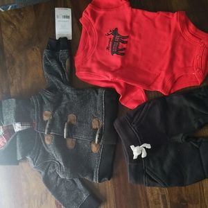NWT newborn boy 3 piece set